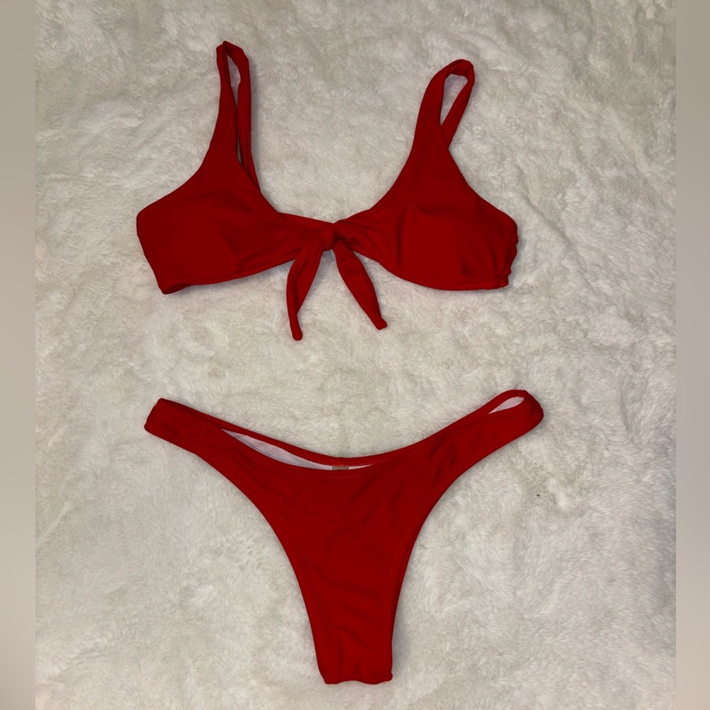 Red bikini
